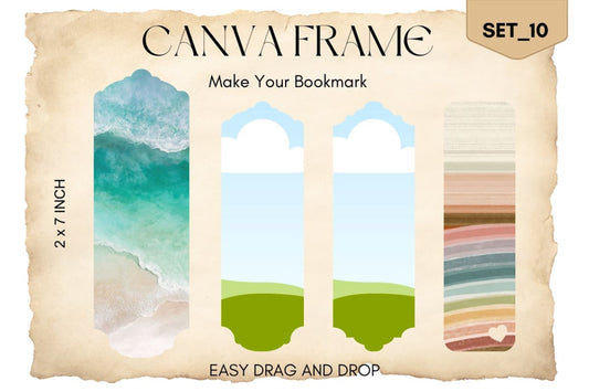 Bookmark Frame Template [CANVA]